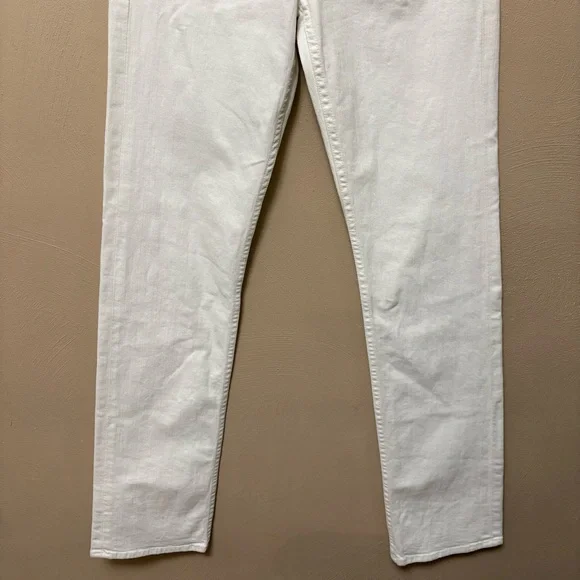 Mother Superior The Smarty Pants Skimp Jeans Totally Innocent White 24 NWT New - Picture 5 of 15